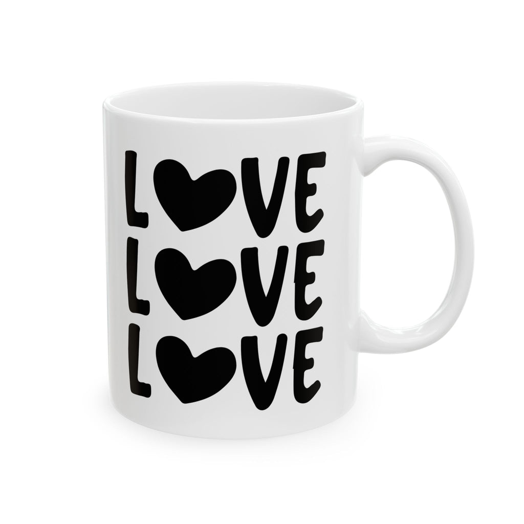 Delightfully Repeated Love Mug