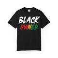 T-Shirt — "OWNED" Colorful Brushstroke Graphic Tee