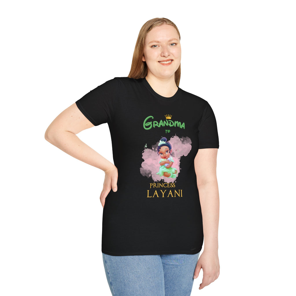 Personalized T-Shirt — 'Princess Layani' Baby shower Tee